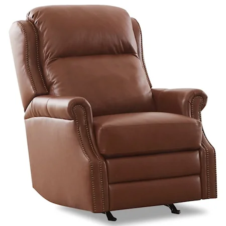 Power Rocking Reclining Chair with Power Headrest and Lumbar